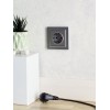 Рамка 1-м BRITE РУ-1-БрС сталь IEK BR-M12-K46