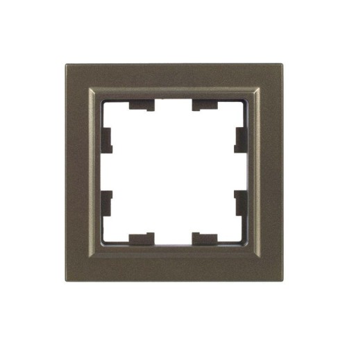 Рамка 1-м BRITE РУ-1-БрШ шампань IEK BR-M12-K37