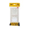 Рамка 2-м IP44 BRITE РУ-2-БрЖ-44 жемчуж. IEK BR-M22-44-K36