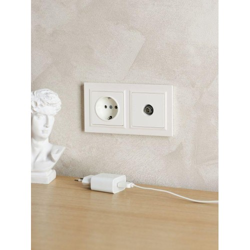 Рамка 2-м IP44 BRITE РУ-2-БрЖ-44 жемчуж. IEK BR-M22-44-K36