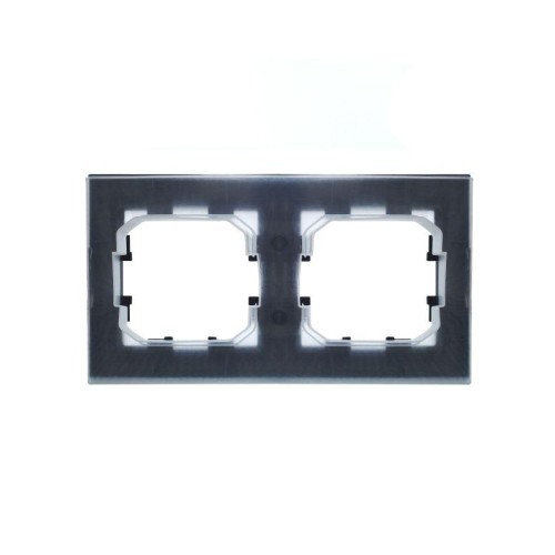 Рамка 2-м IP44 BRITE РУ-2-БрМ-44 маренго IEK BR-M22-44-K35