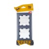 Рамка 2-м IP44 BRITE РУ-2-БрМ-44 маренго IEK BR-M22-44-K35