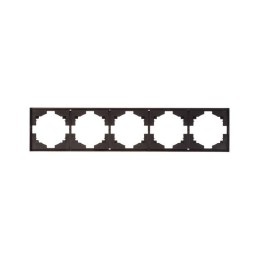 Рамка 5-м STRONG MIELE антрацит Kranz KR-78-0755-5