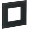 Рамка 1-м SKANDY SK-F21G стекло графит IEK SK-M12-G-K53