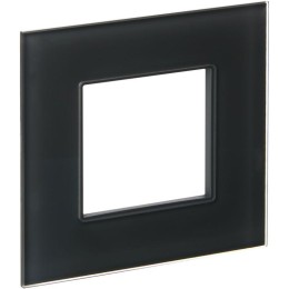 Рамка 1-м SKANDY SK-F21G стекло графит IEK SK-M12-G-K53