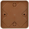 Коробка распаячная ОП 75х75х28 IP20 КМ41216-05 (6 клем. 6кв.мм) дуб IEK UKO10-075-075-028-K24