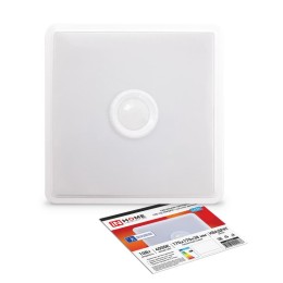 Светильник светодиодный СПБ-2Д-КВАДРАТ 10Вт 4000К 800лм 230В 170мм с датчиком бел. IN HOME 469061202