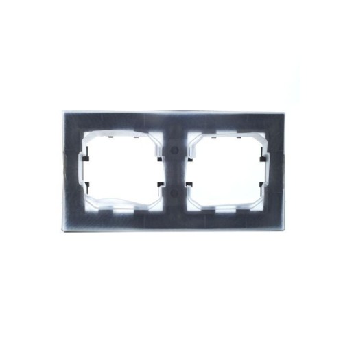 Рамка 2-м IP44 BRITE РУ-2-БрШ-44 шампань IEK BR-M22-44-K37