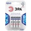 Элемент питания алкалиновый AAA/LR03 LR03-4BL (блист.4шт) Эра C0038451