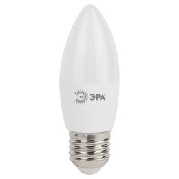 Лампа светодиодная B35-11w-840-E27 свеча 880лм ЭРА Б0032983