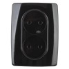 Розетка 2-м СП Эра12 12-2107-06 16А IP20 16AX 250В 2х2P черн. Эра Б0031243