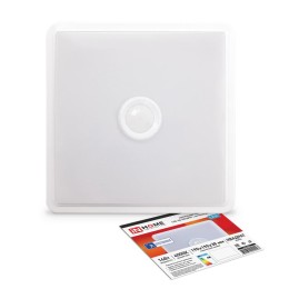 Светильник светодиодный СПБ-2Д-КВАДРАТ 14Вт 4000К 1100лм 230В 190мм с датчиком бел. IN HOME 46906120