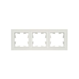 Рамка 3-м BRITE РУ-3-БрЖ жемчуж. IEK BR-M32-K36