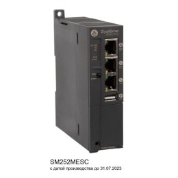 Контроллер SM252 1 порт EtherCAT 1 порт Modbus 1 порт CANopen SE SM252MESC
