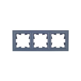 Рамка 3-м BRITE РУ-3-БрМ маренго IEK BR-M32-K35