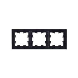 Рамка 3-м BRITE РУ-3-БрШ шампань IEK BR-M32-K37