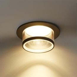 Спот 233 GU10х1 10Вт IP20 Voltega VGL7233DLB-01B