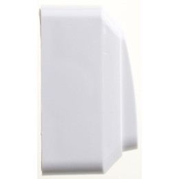 Выключатель кнопочный 1-кл. ОП Этюд 10А IP20 с подсветкой с самовозвратом бел. SchE KA10-002B