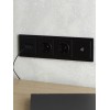 Рамка 4-м BRITE РУ-4-БрЧ черн. IEK BR-M42-K02