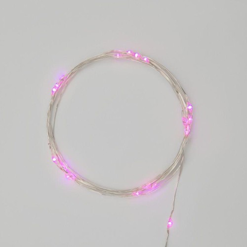 Гирлянда светодиодная "Роса" 2м 20LED роз. 2Вт 4.5В IP20 провод прозр. Neon-Night 303-007