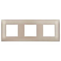 Рамка 3-м SKANDY SK-F03Sa песочн. IEK SK-M32-K98