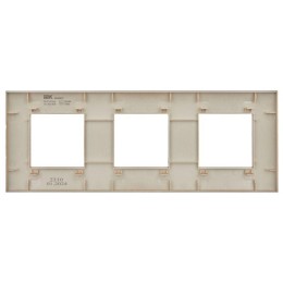 Рамка 3-м SKANDY SK-F03Sa песочн. IEK SK-M32-K98