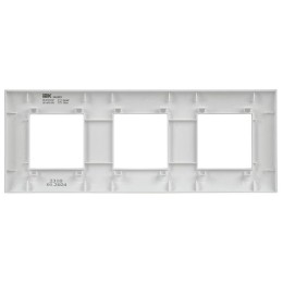 Рамка 3-м SKANDY SK-F03W арктич. бел. IEK SK-M32-K01