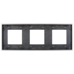 Рамка 3-м SKANDY SK-F23Sh стекло шампань IEK SK-M32-G-K37