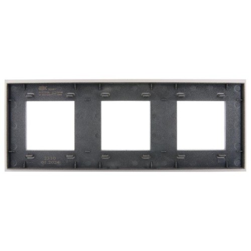 Рамка 3-м SKANDY SK-F23Sh стекло шампань IEK SK-M32-G-K37