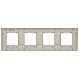 Рамка 4-м SKANDY SK-F01B беж. IEK SK-M42-K10