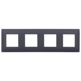 Рамка 4-м SKANDY SK-F04G графит IEK SK-M42-K53