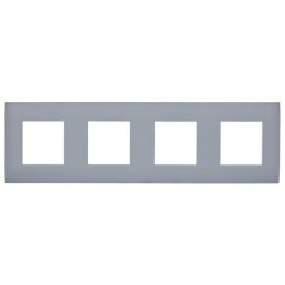Рамка 4-м SKANDY SK-F04Gr сер. IEK SK-M42-K03