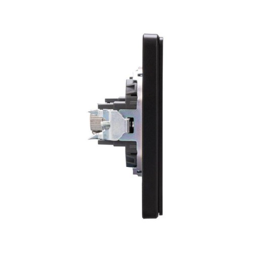 Розетка телевизионная TV СП ROUND MIELE оникс Kranz KR-78-0723-3
