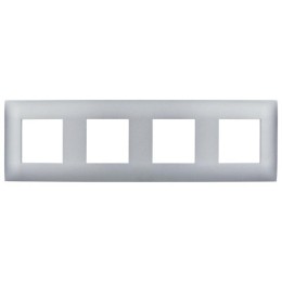 Рамка 4-м SKANDY SK-F04S серебр. IEK SK-M42-K23