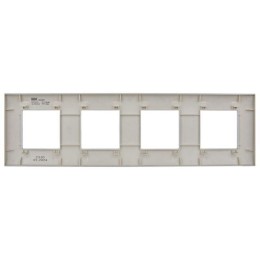 Рамка 4-м SKANDY SK-F04S серебр. IEK SK-M42-K23