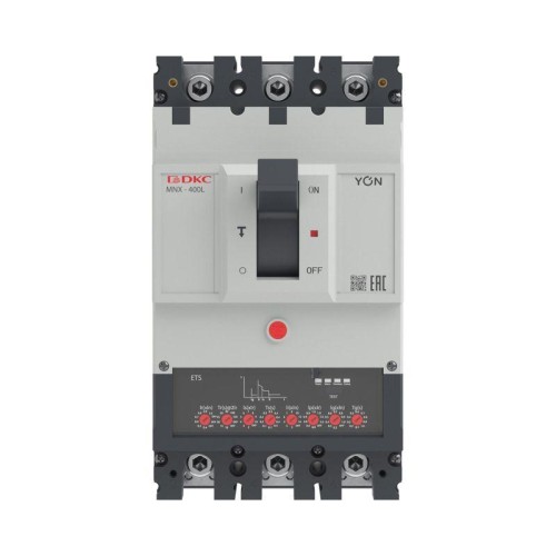 Выключатель автоматический в литом корпусе YON pro MNX400L 3P 400А 70кА при AC415V расц. ETS YON MNX