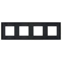 Рамка 4-м SKANDY SK-F24G стекло графит IEK SK-M42-G-K53