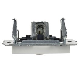 Розетка телевизионная оконечная TV СП Brite РТВ11-0-БрБ механизм бел. IEK BR-A10-O-K01