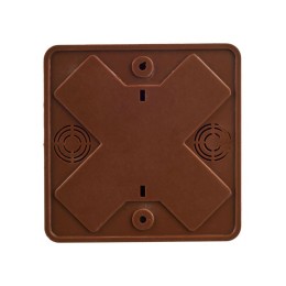 Коробка распаячная ОП 100х100х29 IP20 КМ41219-05 (6 клем. 6кв.мм) дуб IEK UKO10-100-100-029-K24