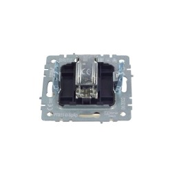 Розетка телевизионная оконечная TV СП Brite РТВ11-0-БрКр механизм беж. IEK BR-A10-O-K10