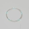 Гирлянда светодиодная "Роса" 2м 20LED бирюз. 2Вт 4.5В IP20 провод прозр. Neon-Night 303-004