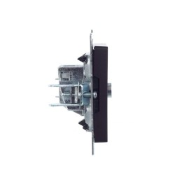 Розетка телевизионная оконечная TV СП Brite РТВ11-0-БрЧ механизм черн. IEK BR-A10-O-K02