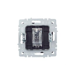 Розетка телевизионная оконечная TV СП Brite РТВ11-0-БрЧ механизм черн. IEK BR-A10-O-K02