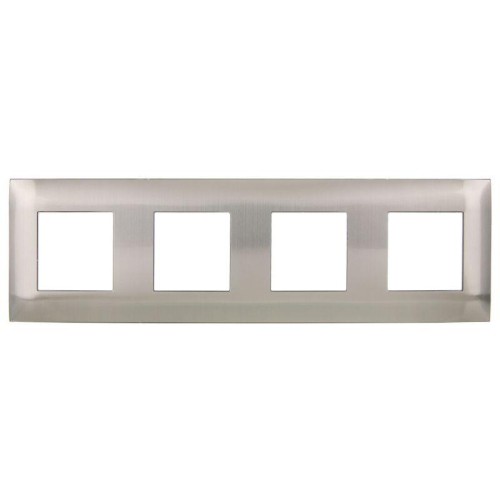 Рамка 4-м SKANDY SK-F34N металл никель IEK SK-M42-M-K50