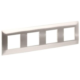 Рамка 4-м SKANDY SK-F34N металл никель IEK SK-M42-M-K50