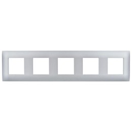 Рамка 5-м SKANDY SK-F05S серебр. IEK SK-M52-K23