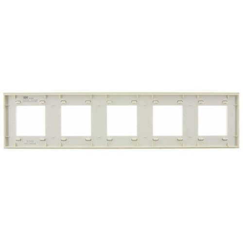 Рамка 5-м SKANDY SK-F25B стекло беж. IEK SK-M52-G-K10