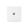 Розетка телевизионная TV СП ROUND MIELE перламутр Kranz KR-78-0723-1