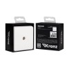 Розетка телевизионная TV СП ROUND MIELE перламутр Kranz KR-78-0723-1