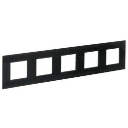 Рамка 5-м SKANDY SK-F25G стекло графит IEK SK-M52-G-K53